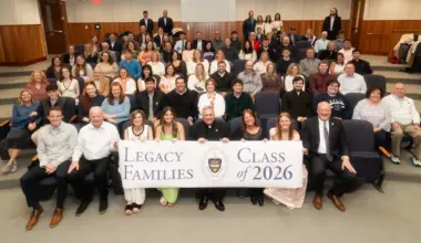 University Holds Class of 2026 Legacy Families Reception