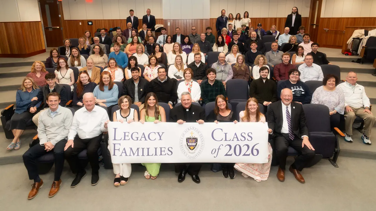 University Holds Class of 2026 Legacy Families Reception