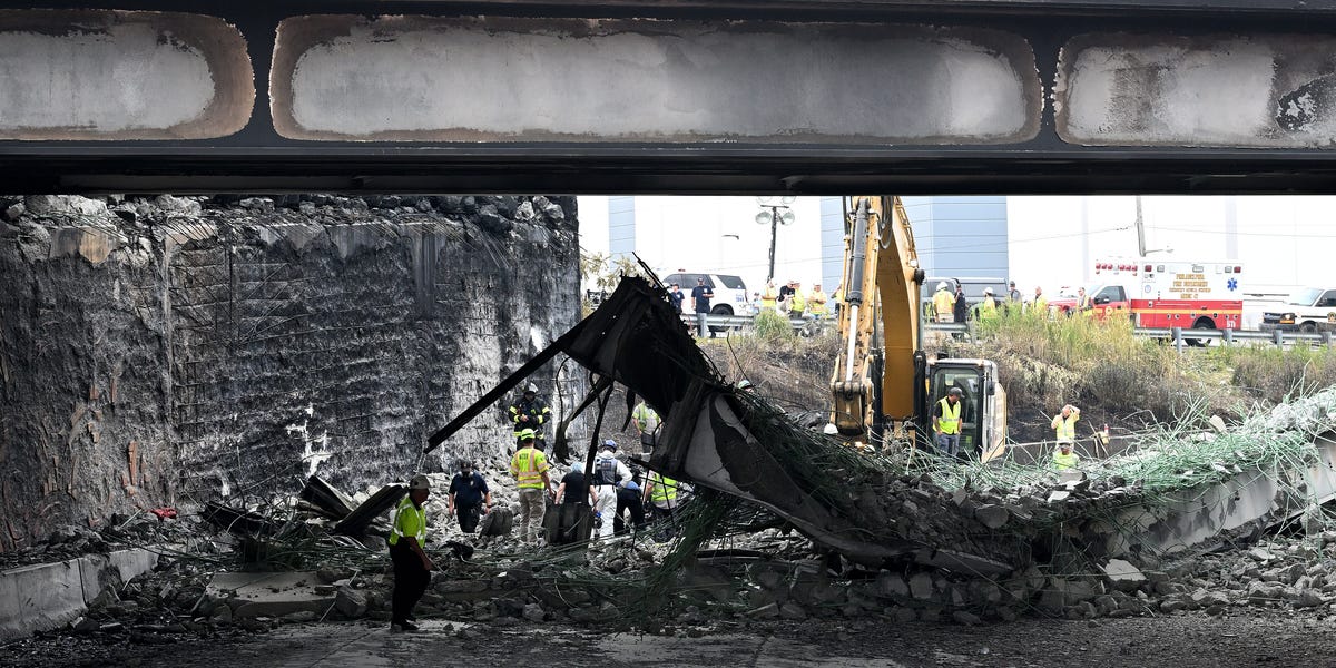 How Philadelphia Rebuilt I-95 in Just 12 Days After a Fiery Colla