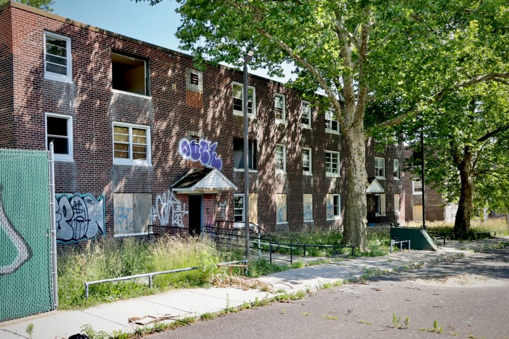 Bartram Village comprises 44 aging brick buildings