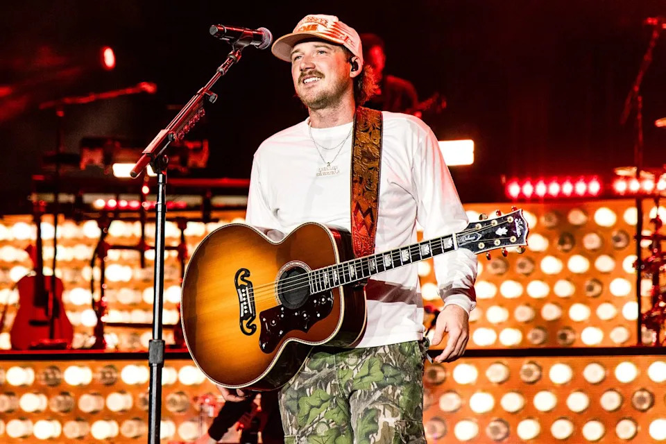 Morgan Wallen onstage in 2024Credit: John Shearer/Getty