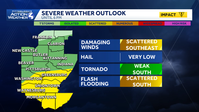 Impact Day: Flooding and strong storm threat this afternoon impact day: flooding and strong storm threat this afternoon