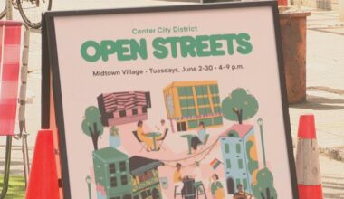 Attendees say Open Streets: Midtown Village in Philadelphia should become permanent after first night