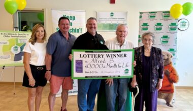 87-year-old Pennsylvania man wins $10,000 a Month for Life lottery ticket