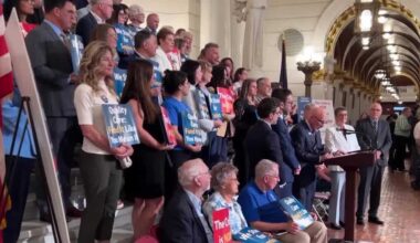Advocates gather at the Pennsylvania Capitol to address senior care crisis