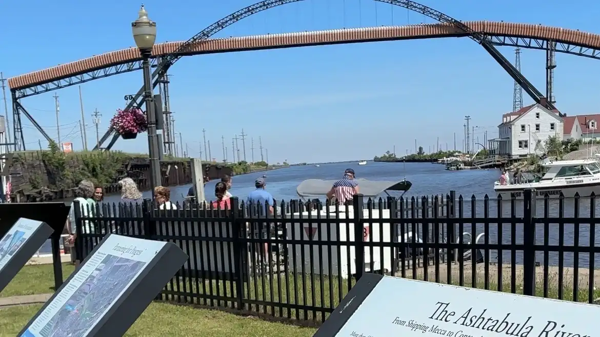 Ashtabula's Blessing of the Fleet ceremony has been an annual tradition since 1949. Roughly 100 residents gathered this year to wish for calm seas and safe voyages.