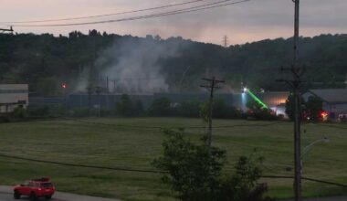 Firefighters battle 3-alarm fire in Glassport, Allegheny County