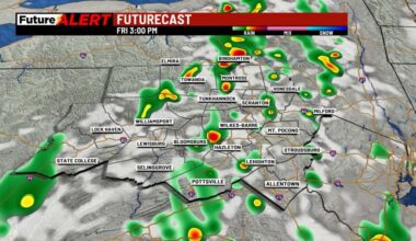 Pennsylvania weather: Potential strong and severe storms