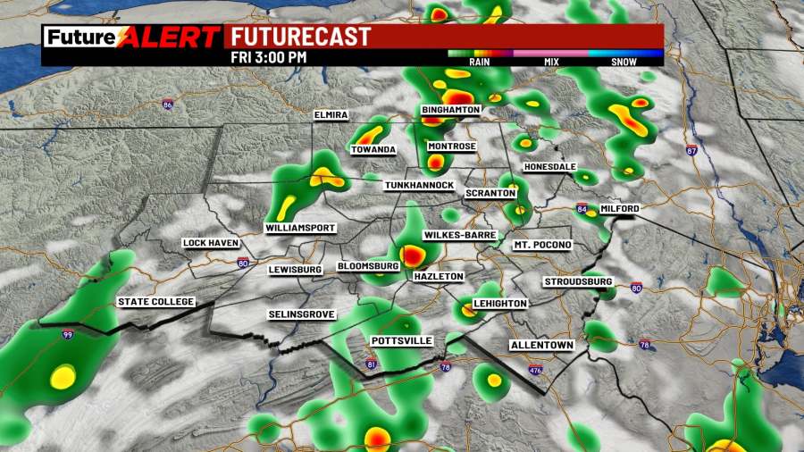 Pennsylvania weather: Potential strong and severe storms