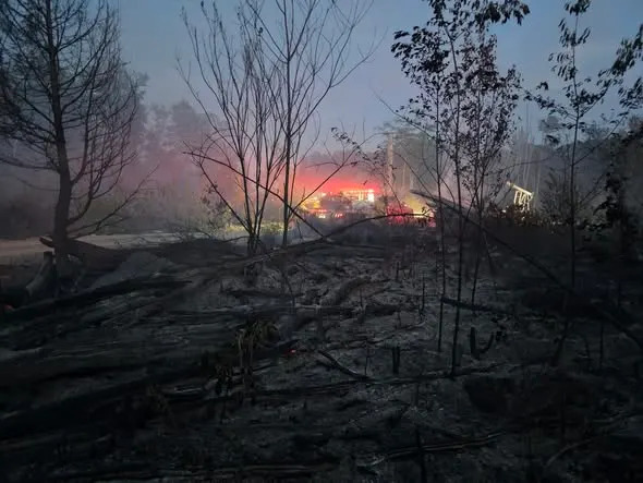 Photo from Mt. Jewett Volunteer Fire Department Facebook