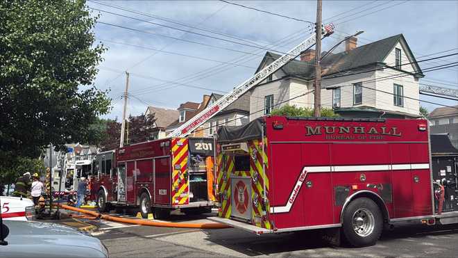 Fire crews in Homestead Fire crews in Homestead