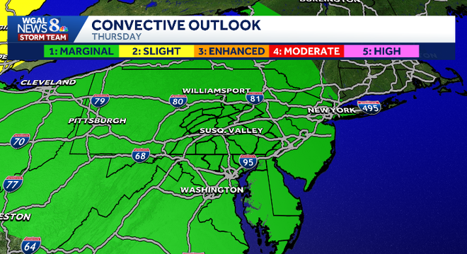 Hot, increasingly humid weather returns to South-Central Pennsylvania on Thursday and Friday, with highs in the low 90s and feels-like temperatures in the mid to upper 90s. Hot, increasingly humid weather returns to South-Central Pennsylvania on Thursday and Friday, with highs in the low 90s and feels-like temperatures in the mid to upper 90s.