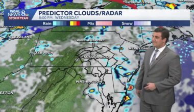 Storms continue to move across South-Central Pennsylvania