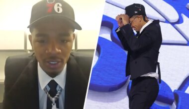 Labron Philon Jr. on being drafted by the Philadelphia 76ers – NBC Sports Philadelphia