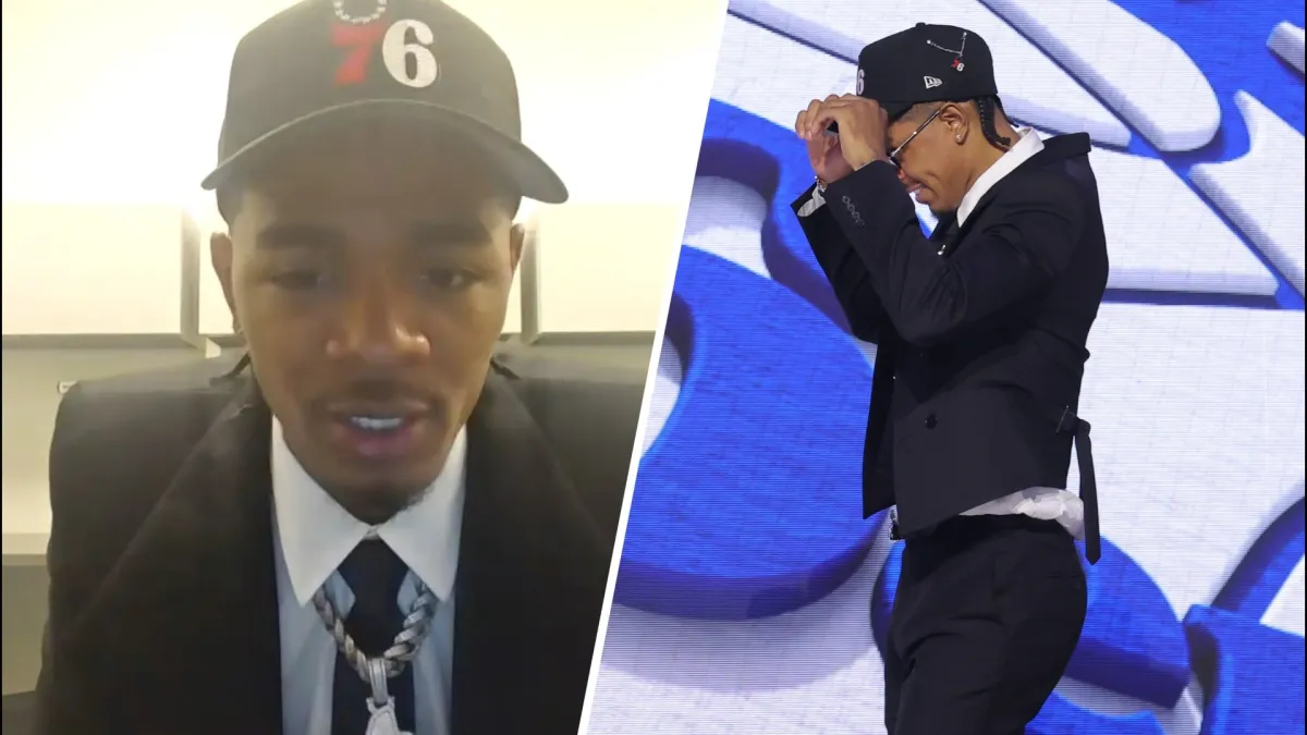 Labron Philon Jr. on being drafted by the Philadelphia 76ers – NBC Sports Philadelphia