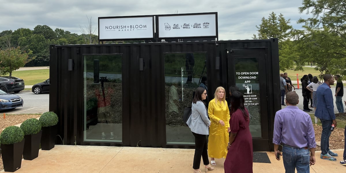 AI-powered container grocery store opens in Atlanta’s Pittsburgh Yards