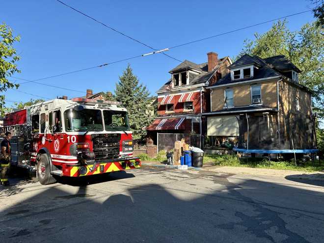 Hill District fire Hill District fire
