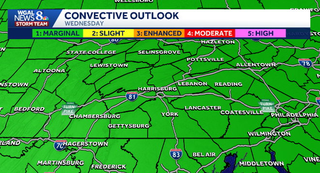 Hot, increasingly humid weather returns to South-Central Pennsylvania on Thursday and Friday, with highs in the low 90s and feels-like temperatures in the mid to upper 90s. Hot, increasingly humid weather returns to South-Central Pennsylvania on Thursday and Friday, with highs in the low 90s and feels-like temperatures in the mid to upper 90s.
