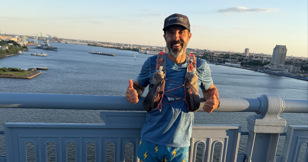 Philly man sets record for fastest run across Pennsylvania