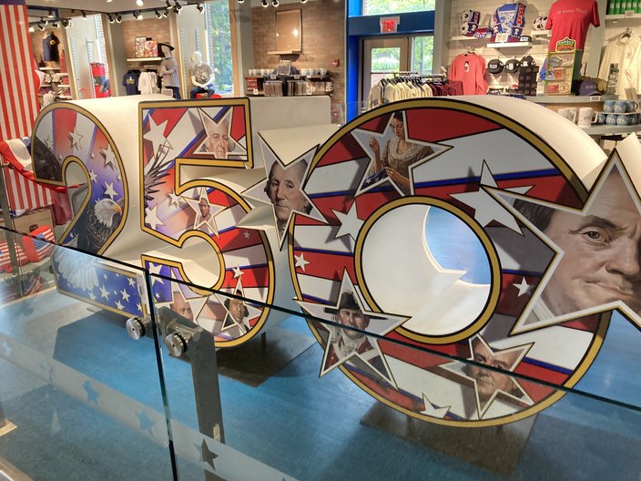 America 250 display