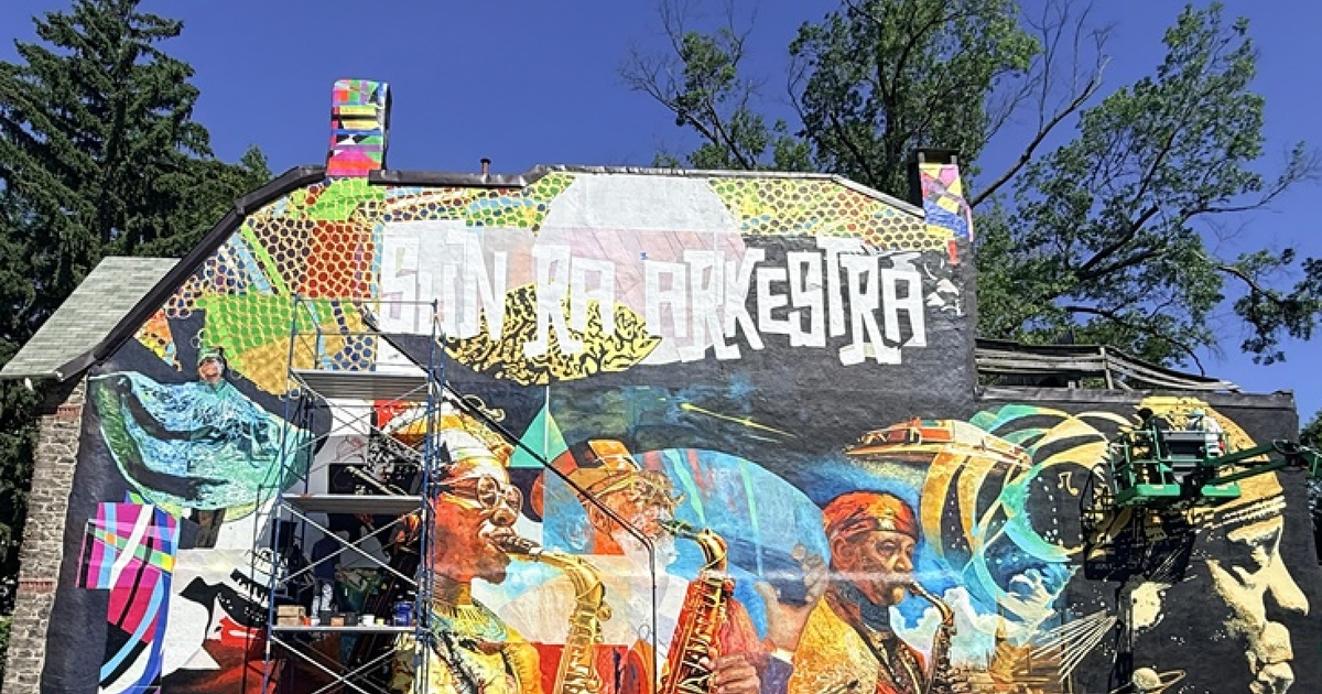 Sun Ra Arkestra mural to be unveiled near jazz group's landmark East Germantown rowhome