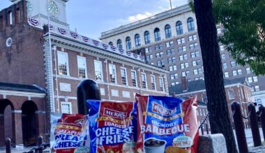 Herr's debuts 'Taste the 250' chip flavors inspired by three of Philly's historic sites