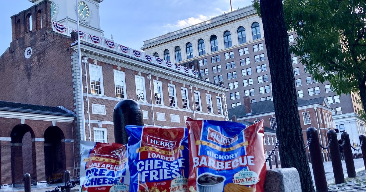 Herr's debuts 'Taste the 250' chip flavors inspired by three of Philly's historic sites