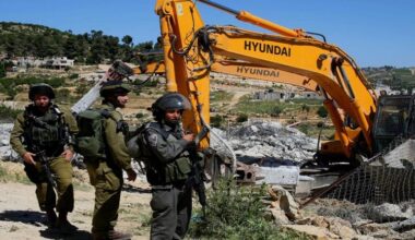 Zionist forces raid Ramallah as settlers seize Palestinian land east of Bethlehem