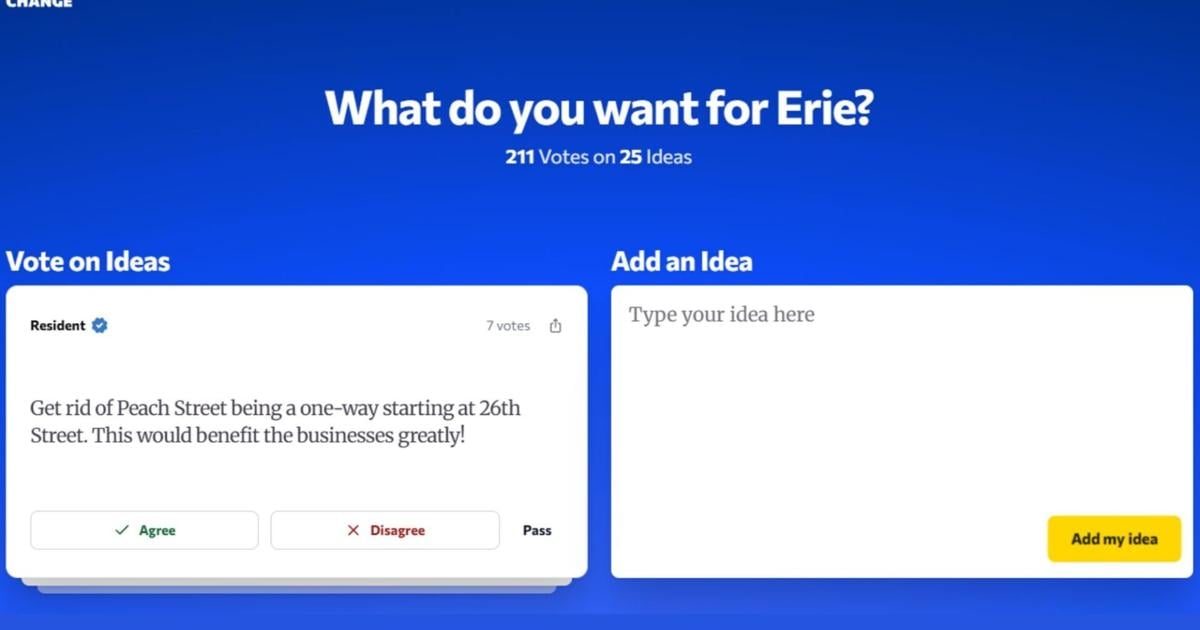 New Initiative Seeks Community Input on Erie Issues | News