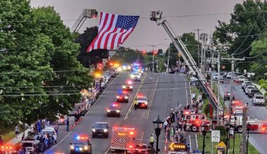 Procession honors fallen Central Berks police officer | Berks Regional News