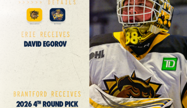 Erie Otters Trade Draft Picks for Goaltender David Egorov | Sports