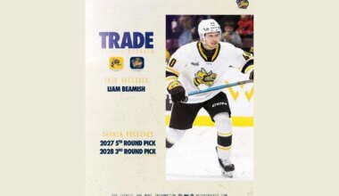 Liam Beamish Acquired by Erie Otters in OHL Trade | Video