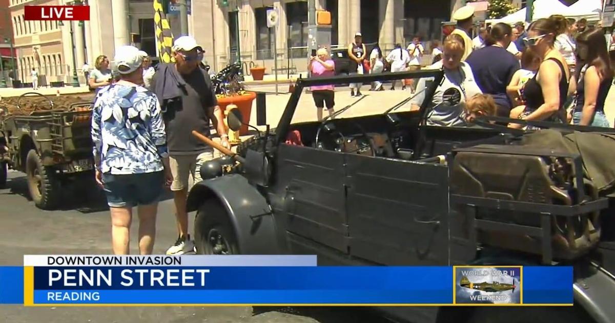 World War II Weekend convoy rolls into downtown Reading | Berks Regional News