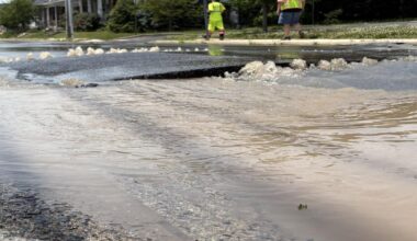 Coopersburg water main break diverts traffic | Southern Lehigh County
