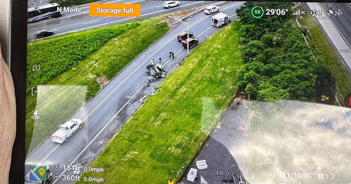 One injured in Turnpike rollover crash in Lower Macungie | Western Lehigh County