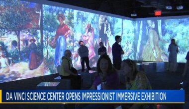 Da Vinci Science Center opens new immersive art exhibition | Allentown Area