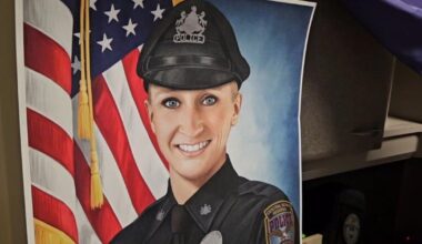 Philadelphia police officer creates painting for fallen Central Berks police officer | Berks Regional News