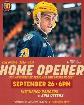 Erie Otters announce Home Opener against Kitchener Rangers | Sports