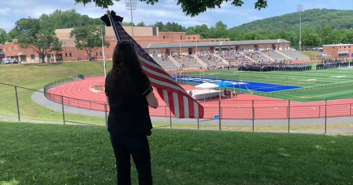 'A lot of sadness, a lot of respect': Neighbors honor Central Berks Regional police officer at ceremony | Berks Regional News