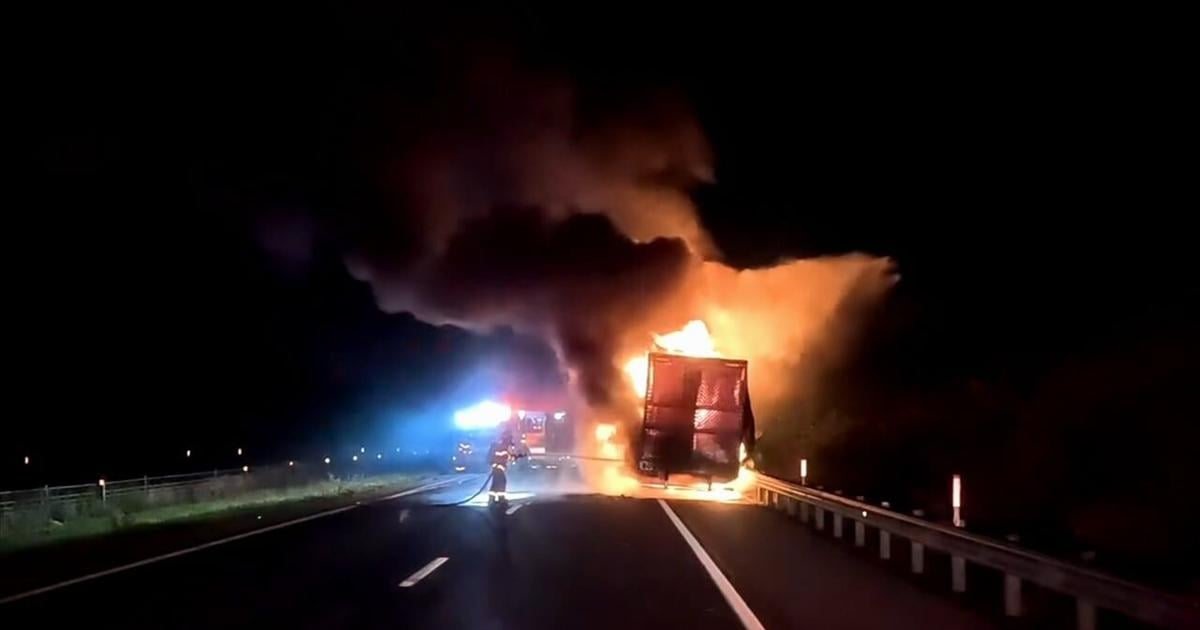 Tractor trailer hauling iced tea catches fire on Route 222 in Berks | Berks Regional News