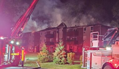 Fire rages through apartment building in Muhlenberg Township | Berks Regional News