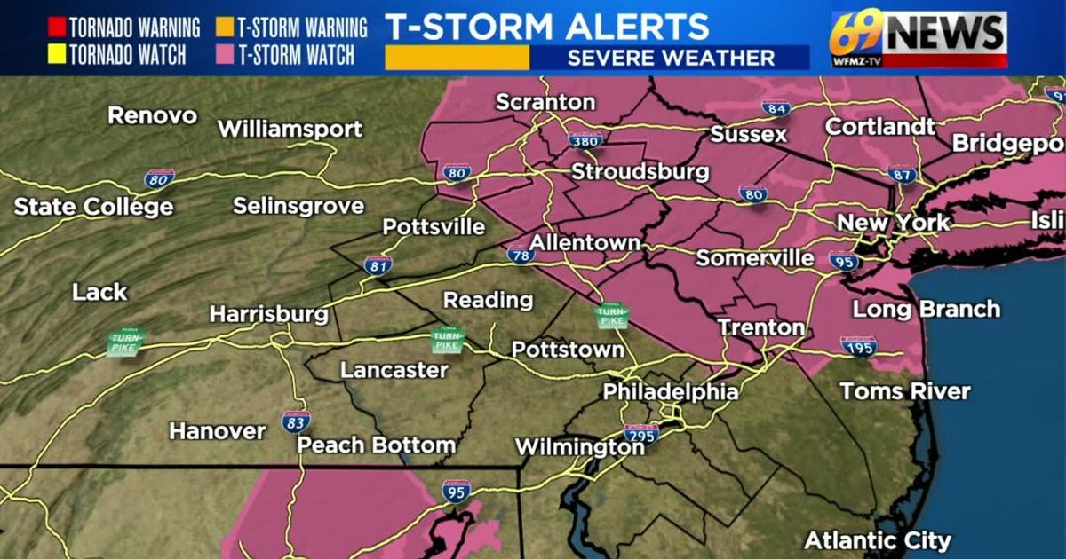 Perhaps a gusty storm this evening; otherwise, a warm, but sunny and more comfy start to the weekend | Weather