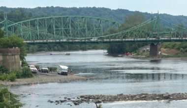 Water rescue underway in Delaware River in Easton | Easton Area