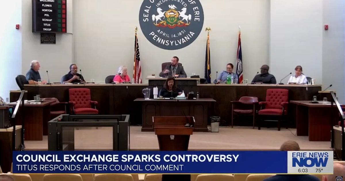 Backlash Over Council Meeting Comment Directed at Dr. Tyler Titus | News