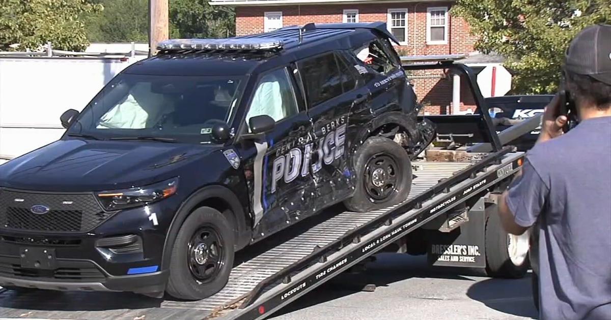 SUV collides with police cruiser in Lower Alsace Township | Reading Area