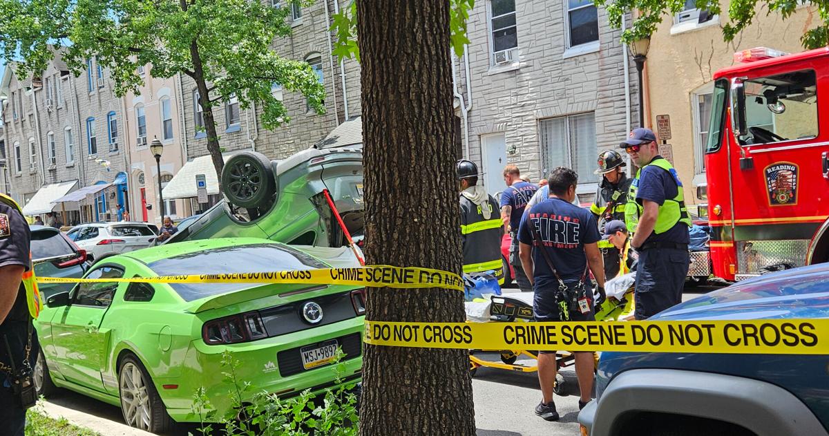 Crash on South 4th Street in Reading 6-18-26 |