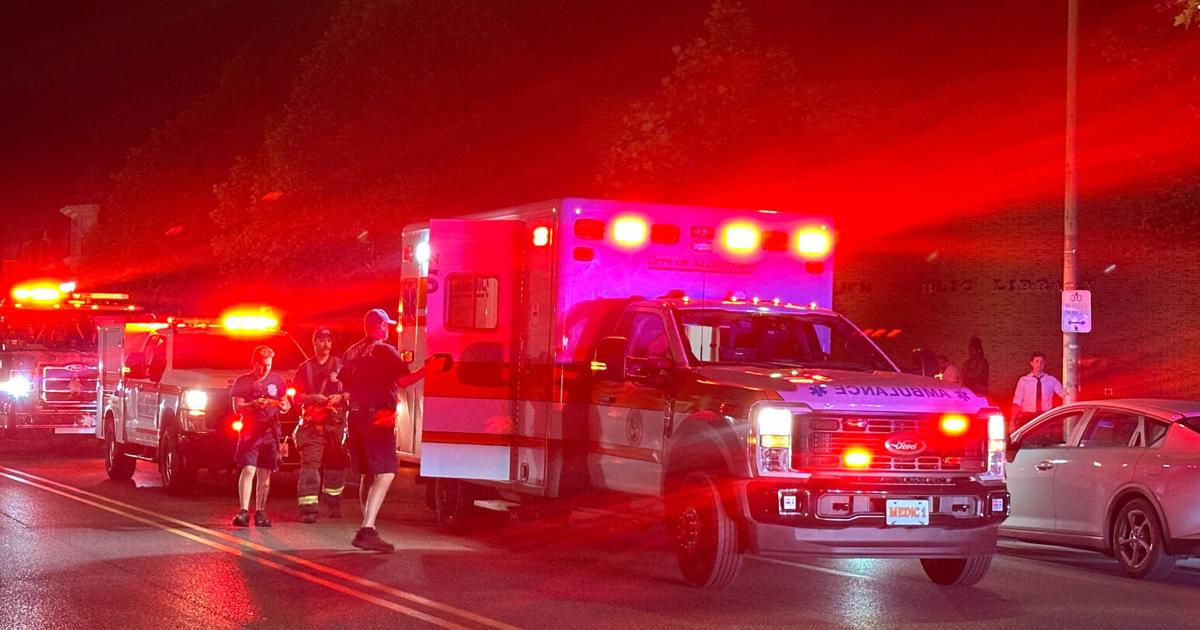 Motorcycle crash in Allentown sends one to hospital after tree collision | Allentown Area