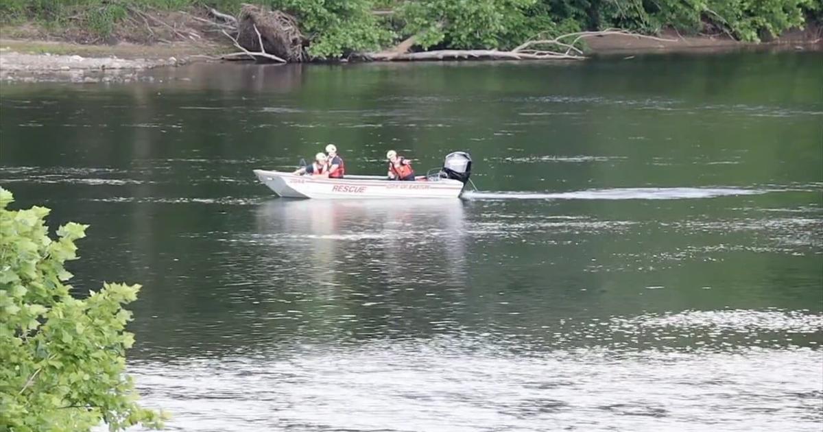 Crews pull person from river in Easton after hour-long search | Easton Area