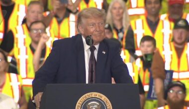 Trump supporters energized in Lower Macungie as President makes first Pa. visit of the year | Western Lehigh County