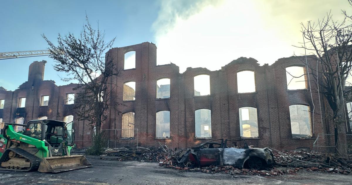 PHOTOS: Blaze tears through former Allentown furniture factory | Allentown Area
